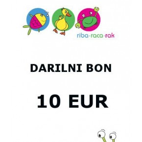 Darilni bon za 10 EUR